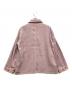 Manastash (マナスタッシュ) HEMP WASHED CHORE JACKET ピンク サイズ:SIZE L 未使用品：16000円