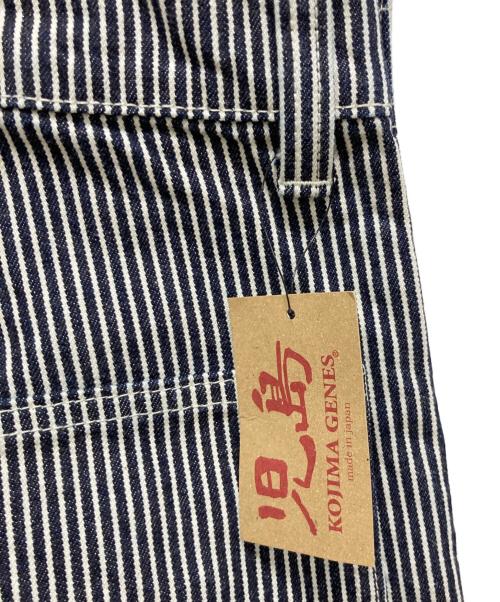 KOJIMA GENES（コジマジーンズ）KOJIMA GENES (コジマジーンズ) デニムサロペット ブラック×ホワイト サイズ:XXL 未使用品の古着・服飾アイテム