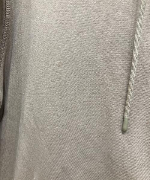 BOSS（ボス）BOSS (ボス) コットンテリー フーディ ロゴパッチ ブラウン サイズ:Mサイズの古着・服飾アイテム