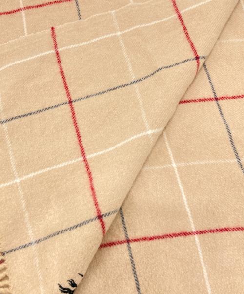 BURBERRY LONDON（バーバリーロンドン）BURBERRY LONDON (バーバリーロンドン) ウールマフラー ベージュの古着・服飾アイテム