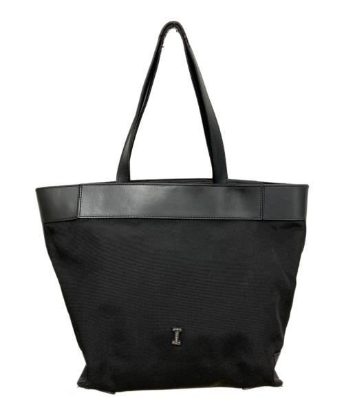 IACUCCI（イアクッチ）IACUCCI (イアクッチ) キャンバストートバッグ ブラックの古着・服飾アイテム