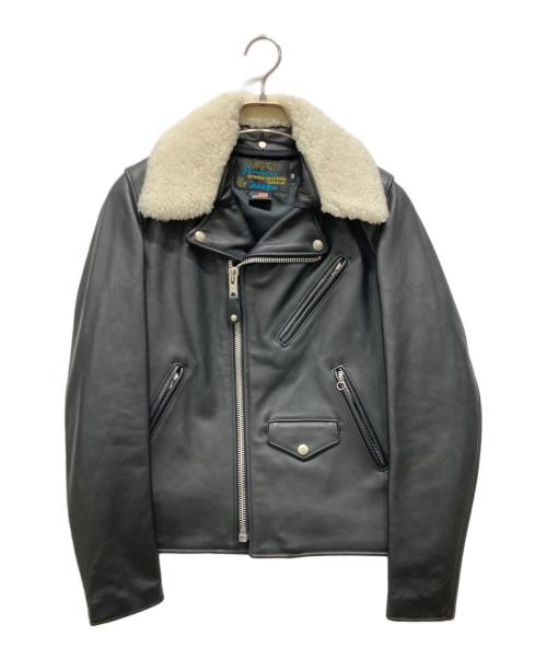 SCHOTT BROS（ショットブロス）SCHOTT BROS (ショットブロス) JOURNAL STANDARD (ジャーナルスタンダード) ライダースジャケット ブラック サイズ:SIZE 36の古着・服飾アイテム