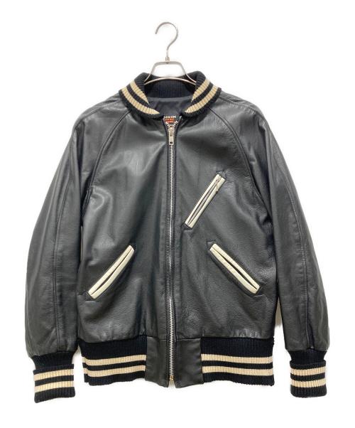 skookum（スクーカム）skookum (スクーカム) SONIC LAB (ソニックラブ) スタジャン ブラック サイズ:SIZE 40の古着・服飾アイテム