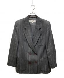 Christian Dior Sports（クリスチャン ディオールスポーツ）の古着「テーラードジャケット」｜グレー