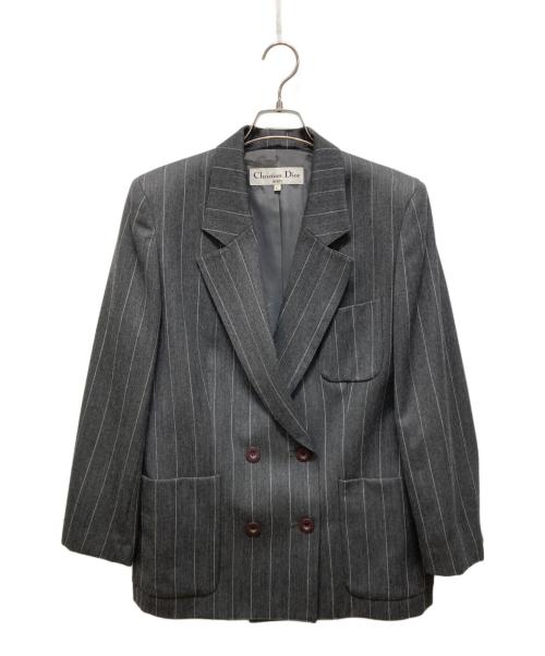 Christian Dior Sports（クリスチャン ディオールスポーツ）Christian Dior Sports (クリスチャン ディオールスポーツ) テーラードジャケット グレー サイズ:Lサイズの古着・服飾アイテム
