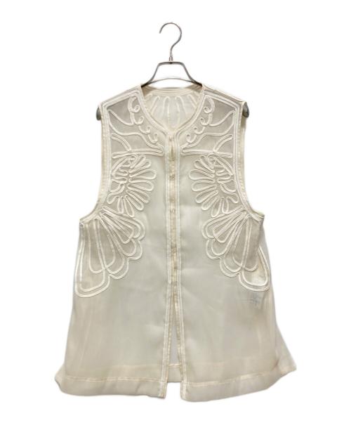 IENA（イエナ）IENA (イエナ) シースルーベスト ベージュ サイズ:SIZE 表記なしの古着・服飾アイテム