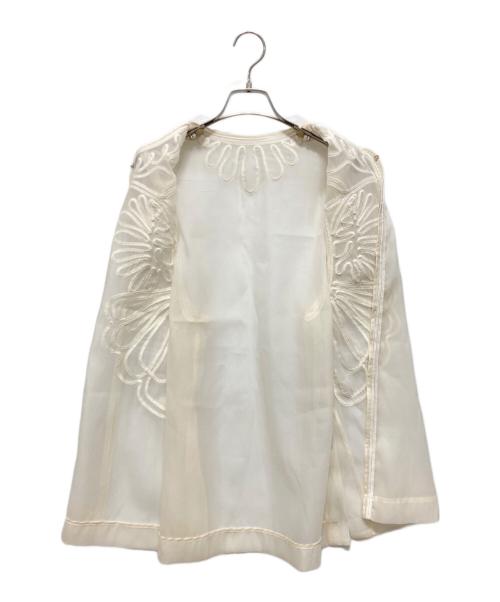 IENA（イエナ）IENA (イエナ) シースルーベスト ベージュ サイズ:SIZE 表記なしの古着・服飾アイテム