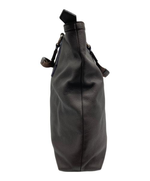 Vivienne Westwood（ヴィヴィアンウエストウッド）Vivienne Westwood (ヴィヴィアンウエストウッド) レザートートバッグ ブラウンの古着・服飾アイテム
