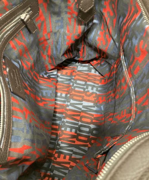 Vivienne Westwood（ヴィヴィアンウエストウッド）Vivienne Westwood (ヴィヴィアンウエストウッド) レザートートバッグ ブラウンの古着・服飾アイテム
