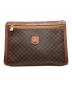 CELINE（セリーヌ）の古着「クラッチバッグ」｜ブラウン