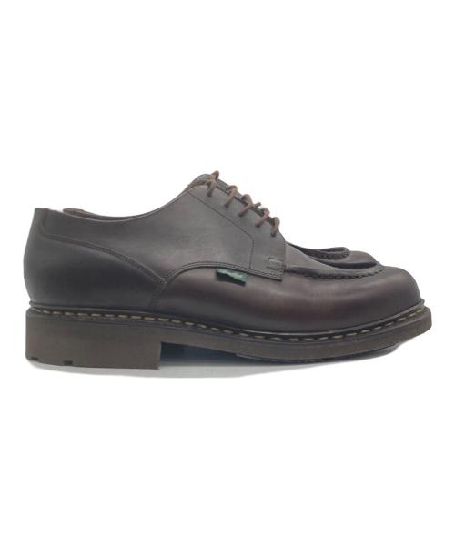 PARABOOT（パラブーツ）PARABOOT (パラブーツ) レザーシューズ ブラウン サイズ:SIZE 8 1/2の古着・服飾アイテム