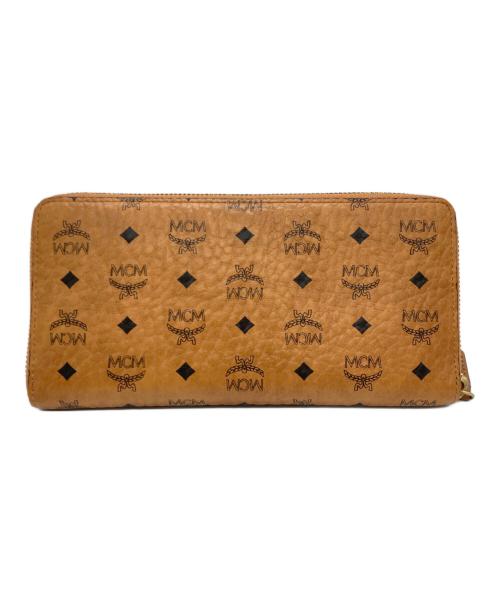 MCM（エムシーエム）MCM (エムシーエム) 長財布/ヴィセトス ベージュの古着・服飾アイテム