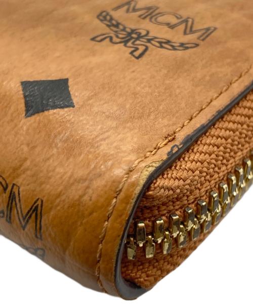 MCM（エムシーエム）MCM (エムシーエム) 長財布/ヴィセトス ベージュの古着・服飾アイテム