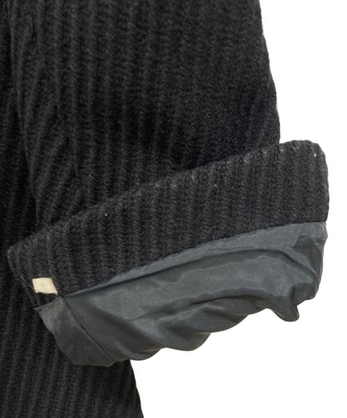 BURBERRY BLUE LABEL（バーバリー ブルー レーベル）BURBERRY BLUE LABEL (バーバリー ブルー レーベル) フーデッドコート ブラック サイズ:38の古着・服飾アイテム