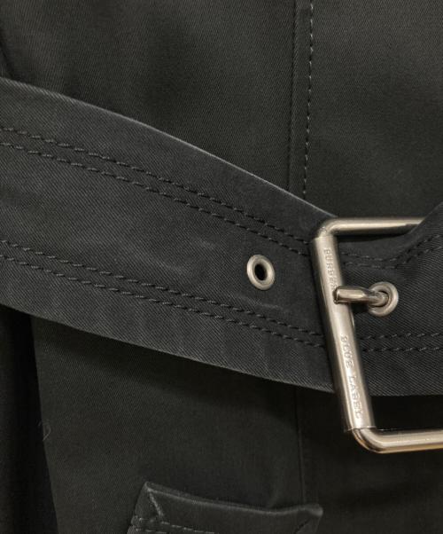 BURBERRY BLUE LABEL（バーバリー ブルー レーベル）BURBERRY BLUE LABEL (バーバリー ブルー レーベル) トレンチコート ブラック サイズ:38の古着・服飾アイテム