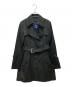 BURBERRY BLUE LABEL（バーバリー ブルー レーベル）の古着「トレンチコート」｜ブラック