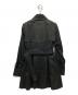 BURBERRY BLUE LABEL (バーバリー ブルー レーベル) トレンチコート ブラック サイズ:38：7000円