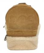 UGGアグ）の古着「DANNIE II MINI BACKPACK SHEEP」｜ブラウン×ホワイト