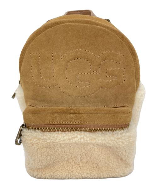 UGG（アグ）UGG (アグ) DANNIE II MINI BACKPACK SHEEP ブラウン×ホワイトの古着・服飾アイテム