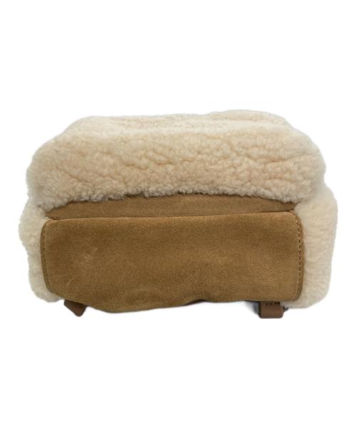 UGG（アグ）UGG (アグ) DANNIE II MINI BACKPACK SHEEP ブラウン×ホワイトの古着・服飾アイテム