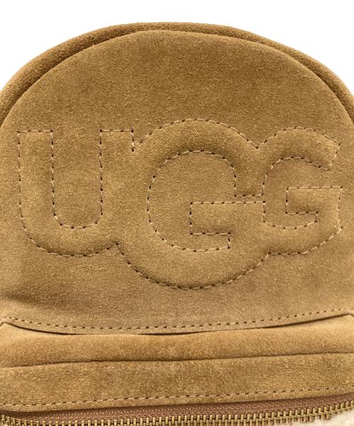 UGG（アグ）UGG (アグ) DANNIE II MINI BACKPACK SHEEP ブラウン×ホワイトの古着・服飾アイテム