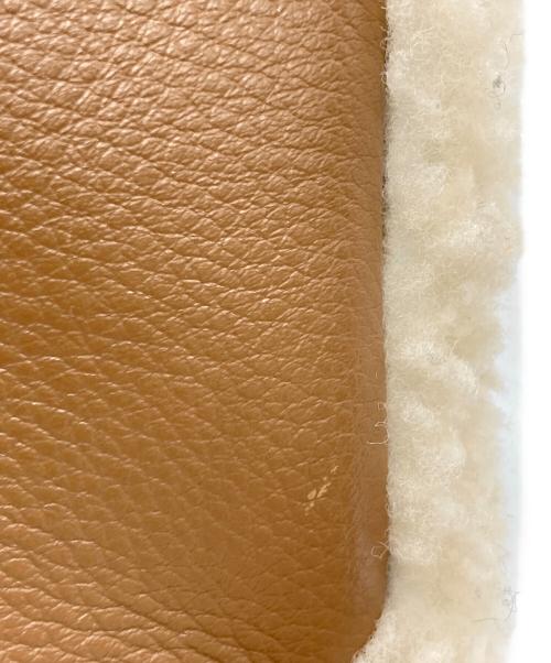 UGG（アグ）UGG (アグ) DANNIE II MINI BACKPACK SHEEP ブラウン×ホワイトの古着・服飾アイテム