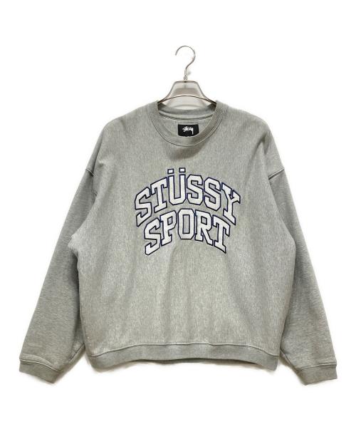 stussy（ステューシー）stussy (ステューシー) スウェット グレー サイズ:Mサイズの古着・服飾アイテム