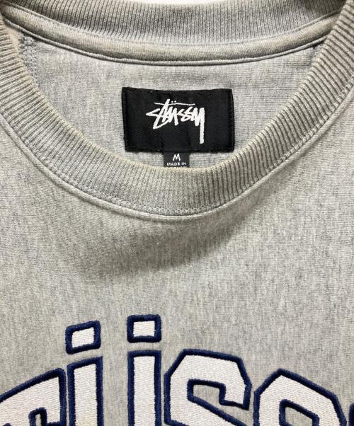 stussy（ステューシー）stussy (ステューシー) スウェット グレー サイズ:Mサイズの古着・服飾アイテム