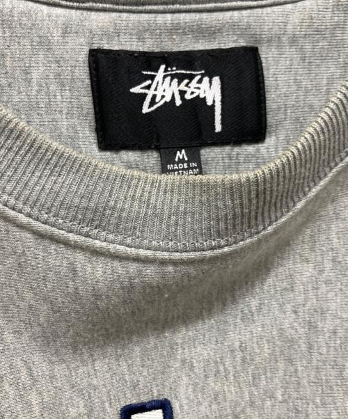 stussy（ステューシー）stussy (ステューシー) スウェット グレー サイズ:Mサイズの古着・服飾アイテム