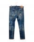 DSQUARED2 (ディースクエアード) クラシックパッチデニムパンツ インディゴ サイズ:48：11000円