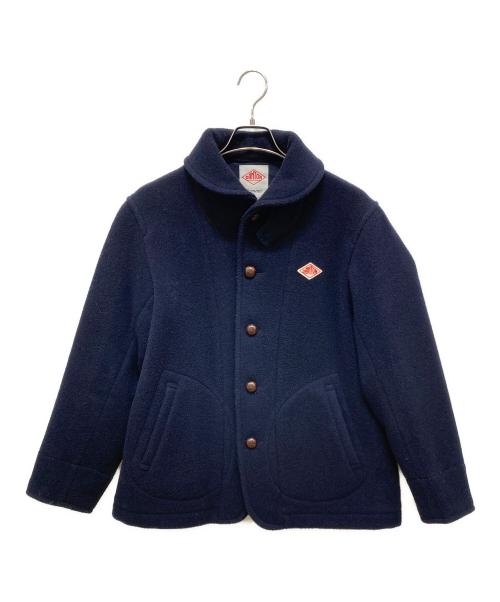 DANTON（ダントン）DANTON (ダントン) ウールパイルラウンドカラージャケット ネイビー サイズ:38の古着・服飾アイテム