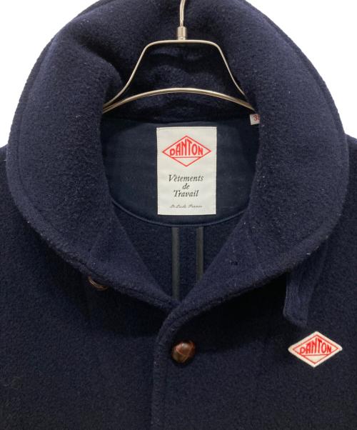 DANTON（ダントン）DANTON (ダントン) ウールパイルラウンドカラージャケット ネイビー サイズ:38の古着・服飾アイテム
