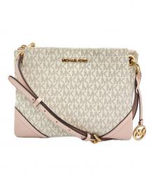 MICHAEL KORS（マイケルコース）の古着「ショルダーバッグ」｜ピンクベージュ