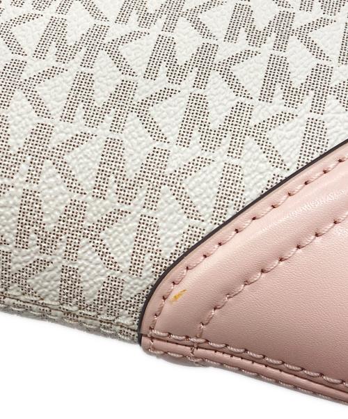 MICHAEL KORS（マイケルコース）MICHAEL KORS (マイケルコース) ショルダーバッグ ピンクベージュの古着・服飾アイテム