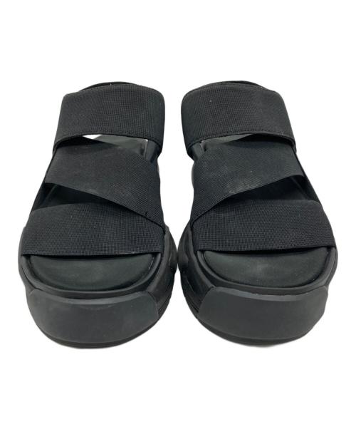 adidas（アディダス）adidas (アディダス) Y-3 (ワイスリー) 厚底サンダル ブラック サイズ:26cmの古着・服飾アイテム