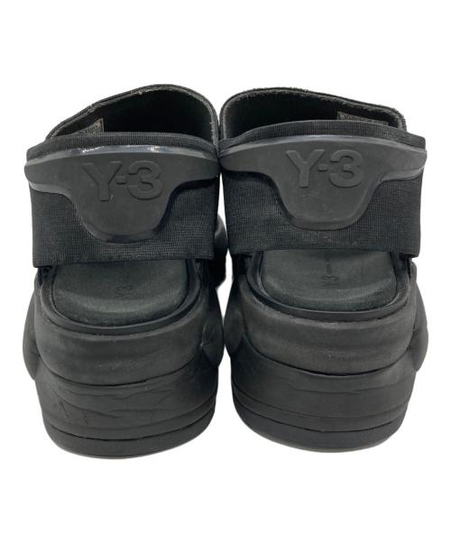 adidas（アディダス）adidas (アディダス) Y-3 (ワイスリー) 厚底サンダル ブラック サイズ:26cmの古着・服飾アイテム
