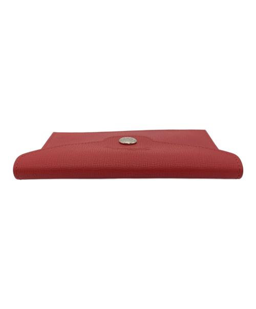 LONGCHAMP（ロンシャン）LONGCHAMP (ロンシャン) カードホルダー レッドの古着・服飾アイテム
