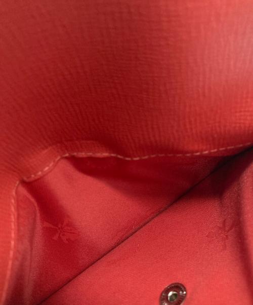 LONGCHAMP（ロンシャン）LONGCHAMP (ロンシャン) カードホルダー レッドの古着・服飾アイテム
