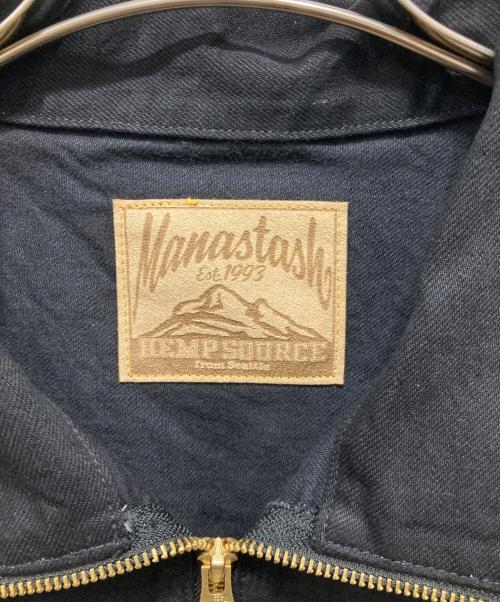 Manastash（マナスタッシュ）Manastash (マナスタッシュ) デニムジャケット ブラック サイズ:XLサイズ 未使用品の古着・服飾アイテム