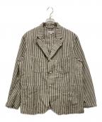 Engineered Garmentsエンジニアド ガーメンツ）の古着「カバーオール/Bedford Jacket」｜ホワイト×グレー
