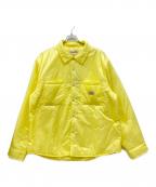 stussyステューシー）の古着「中綿ジャケット」｜イエロー