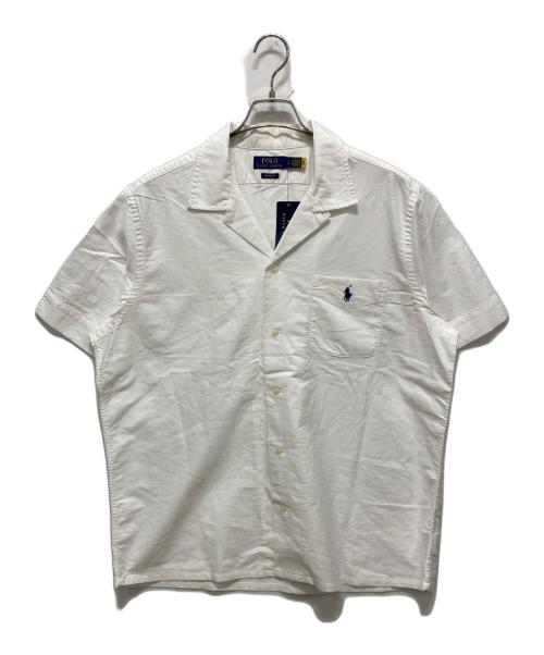 POLO RALPH LAUREN（ポロ・ラルフローレン）POLO RALPH LAUREN (ポロ・ラルフローレン) 半袖シャツ/クラシック フィット オックスフォード キャンプ シャツ ホワイト サイズ:L 未使用品の古着・服飾アイテム