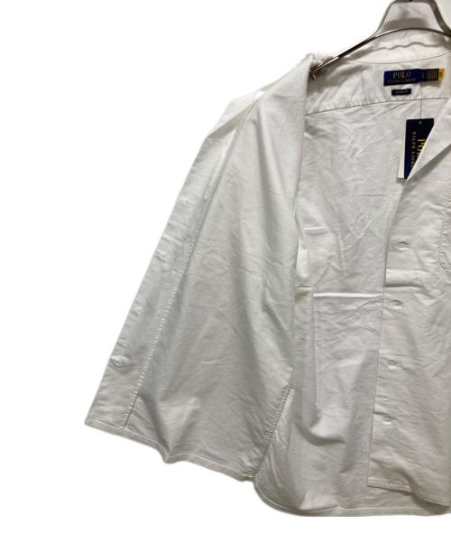 POLO RALPH LAUREN（ポロ・ラルフローレン）POLO RALPH LAUREN (ポロ・ラルフローレン) 半袖シャツ/クラシック フィット オックスフォード キャンプ シャツ ホワイト サイズ:L 未使用品の古着・服飾アイテム