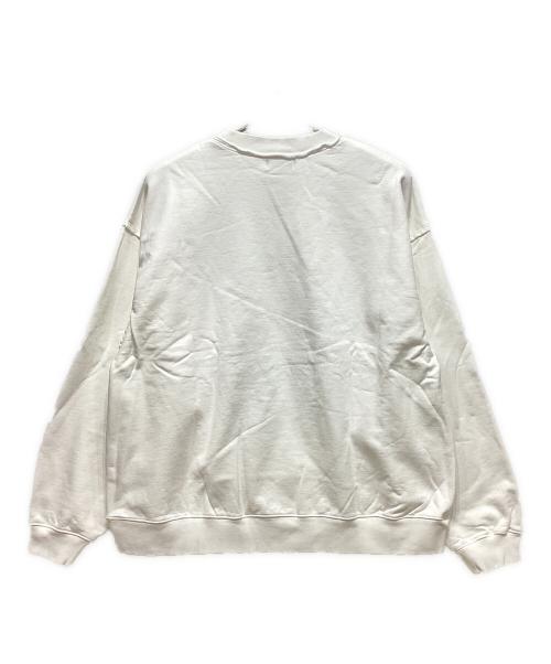 MAISON SPECIAL（メゾンスペシャル）MAISON SPECIAL (メゾンスペシャル) クルーネックスウェット ホワイト サイズ:FREE 未使用品の古着・服飾アイテム
