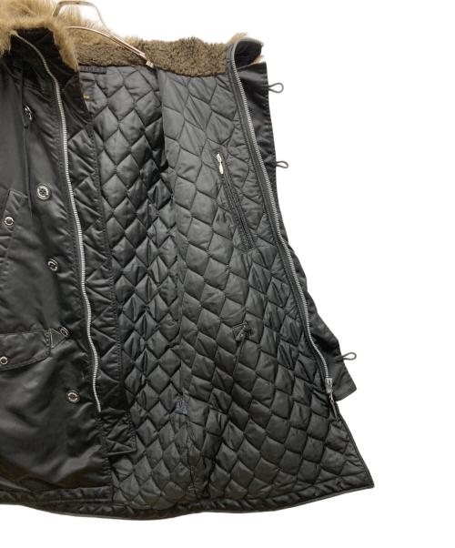 Hysteric Glamour（ヒステリックグラマー）Hysteric Glamour (ヒステリックグラマー) 中綿コート/ワッペン付きN-3Bフライトジャケット ブラック サイズ:Lの古着・服飾アイテム