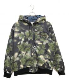 GRAMICCI×adsum（グラミチ×アドサム）の古着「ワークジャケット/CANVAS WORK JACKET」｜ブラック×グリーン