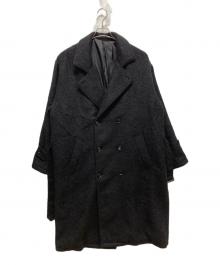 stussy（ステューシー）の古着「トレンチコート/23AW MOHAIR TRENCH COAT」｜ブラック