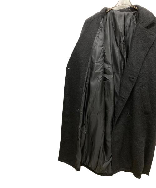 stussy（ステューシー）stussy (ステューシー) トレンチコート/23AW MOHAIR TRENCH COAT ブラック サイズ:Lの古着・服飾アイテム