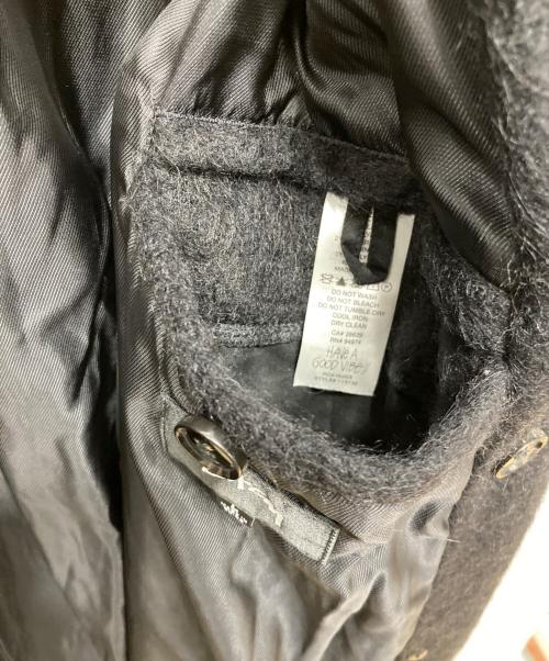 stussy（ステューシー）stussy (ステューシー) トレンチコート/23AW MOHAIR TRENCH COAT ブラック サイズ:Lの古着・服飾アイテム