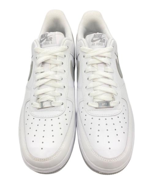 NIKE（ナイキ）NIKE (ナイキ) ナイキ エア フォース 1 '07 ホワイト×グレー サイズ:28cmの古着・服飾アイテム